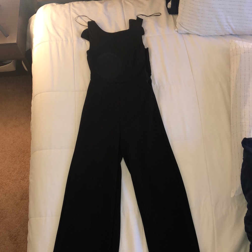Open-back jumpsuit! Never worn